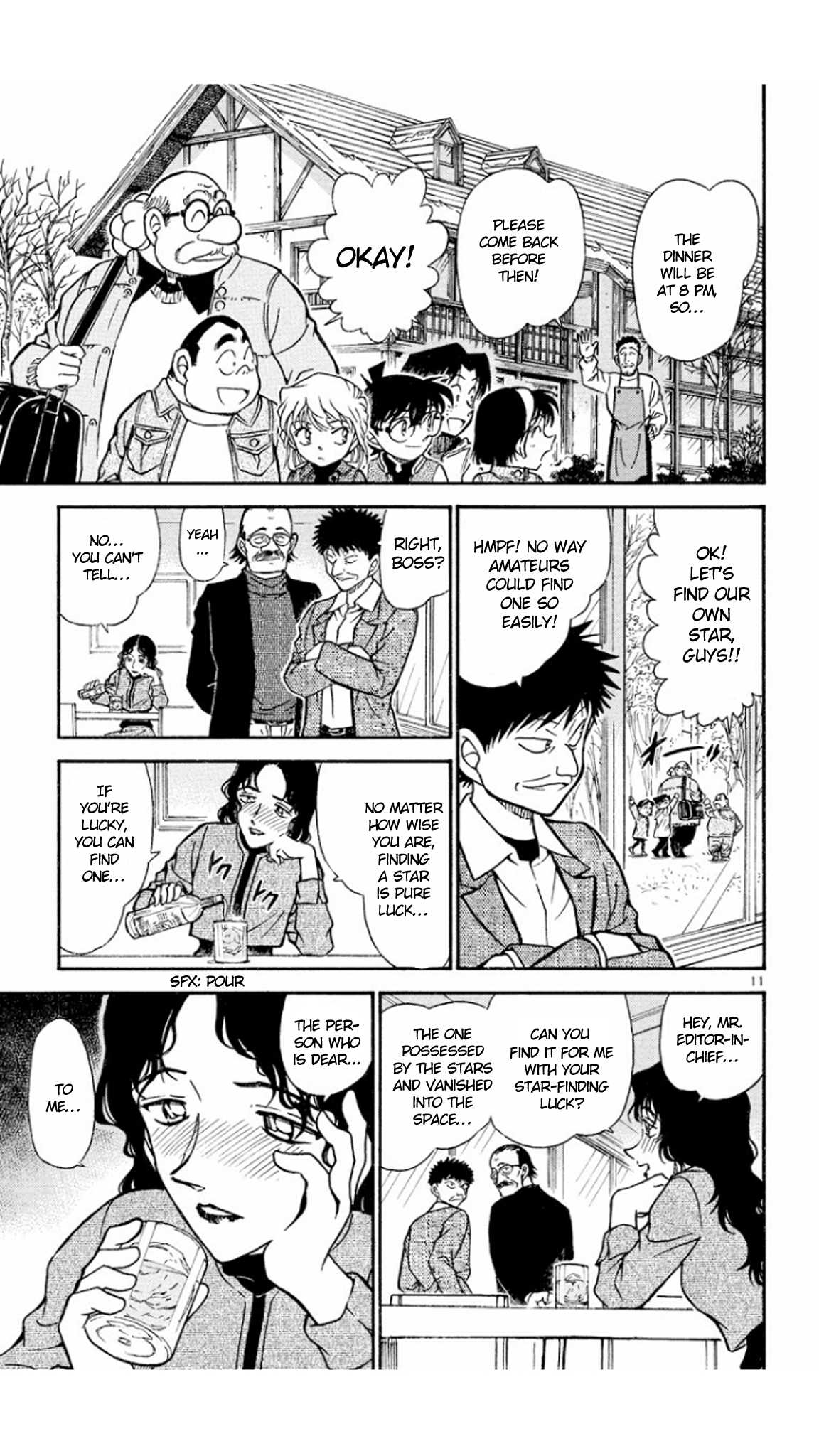 Detective Conan Chapter 466 page 12 - Chapter 466: Secretly, from the Stars