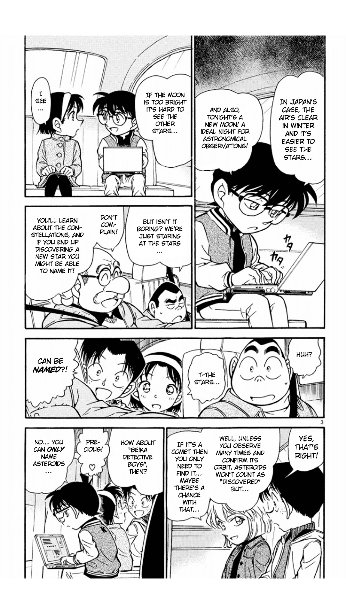 Detective Conan Chapter 466 page 4 - Chapter 466: Secretly, from the Stars