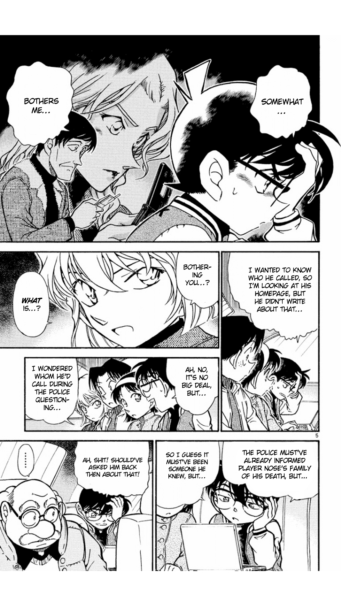 Detective Conan Chapter 466 page 6 - Chapter 466: Secretly, from the Stars