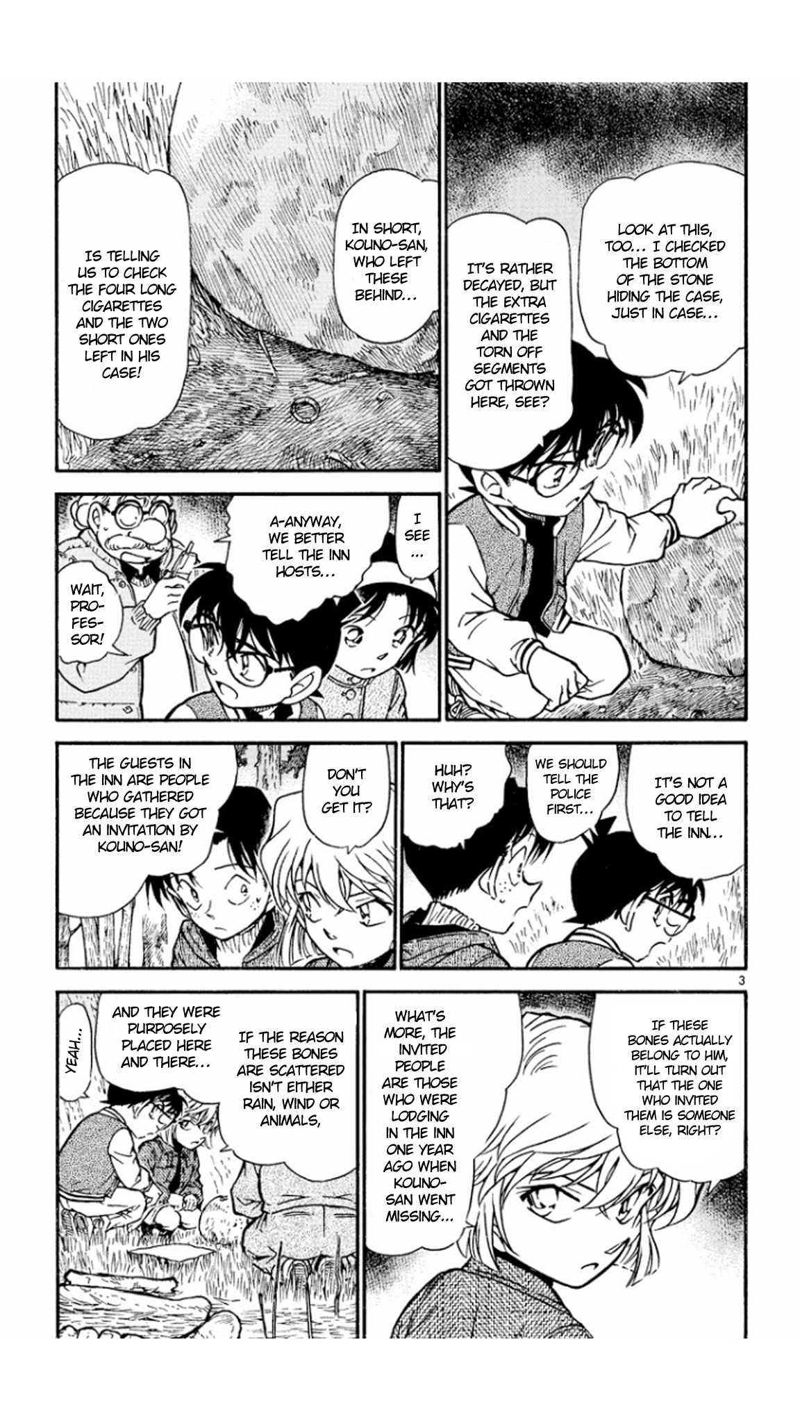 Detective Conan Chapter 467 page 4 - Chapter 467: Did You See the Stars?