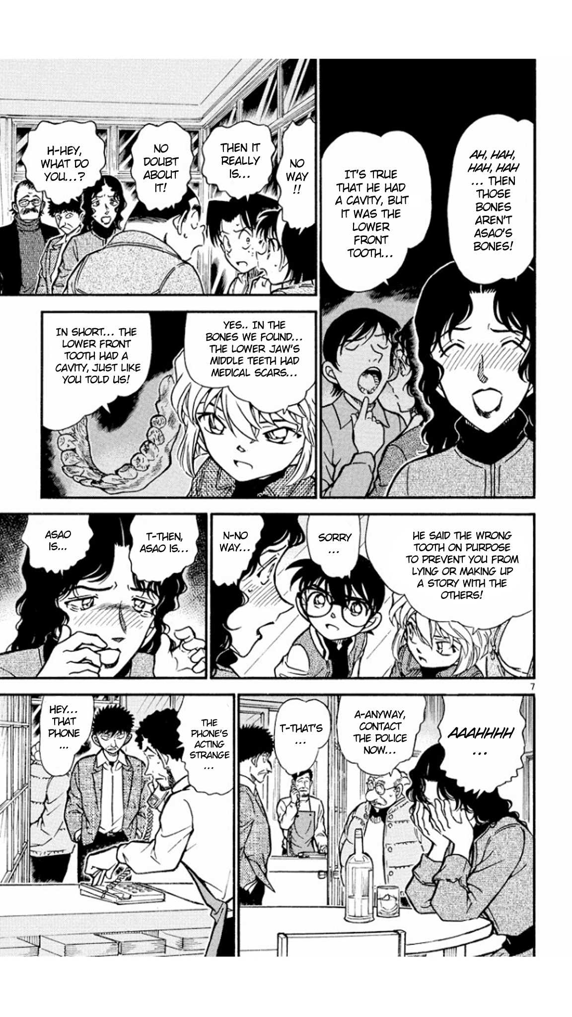 Detective Conan Chapter 467 page 8 - Chapter 467: Did You See the Stars?