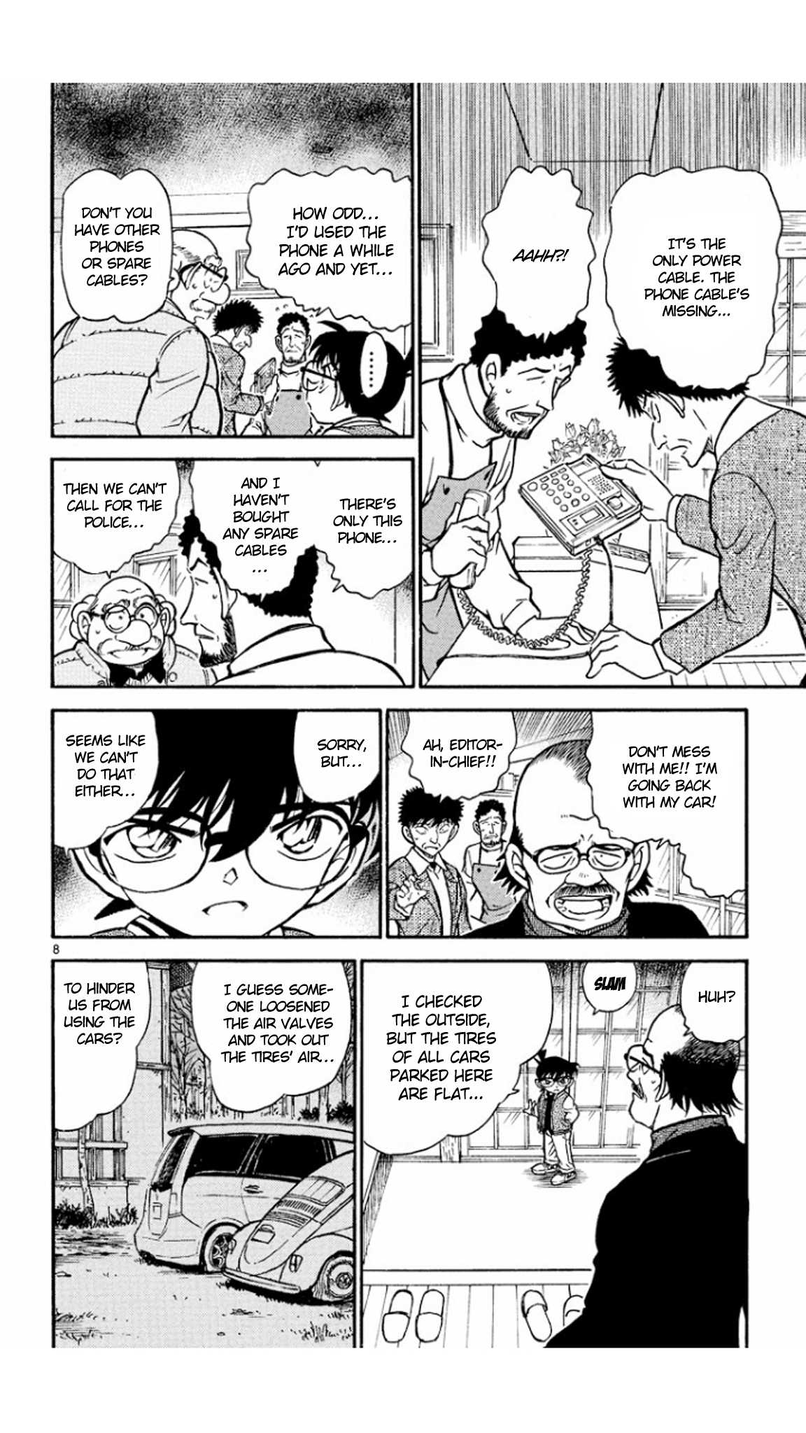 Detective Conan Chapter 467 page 9 - Chapter 467: Did You See the Stars?