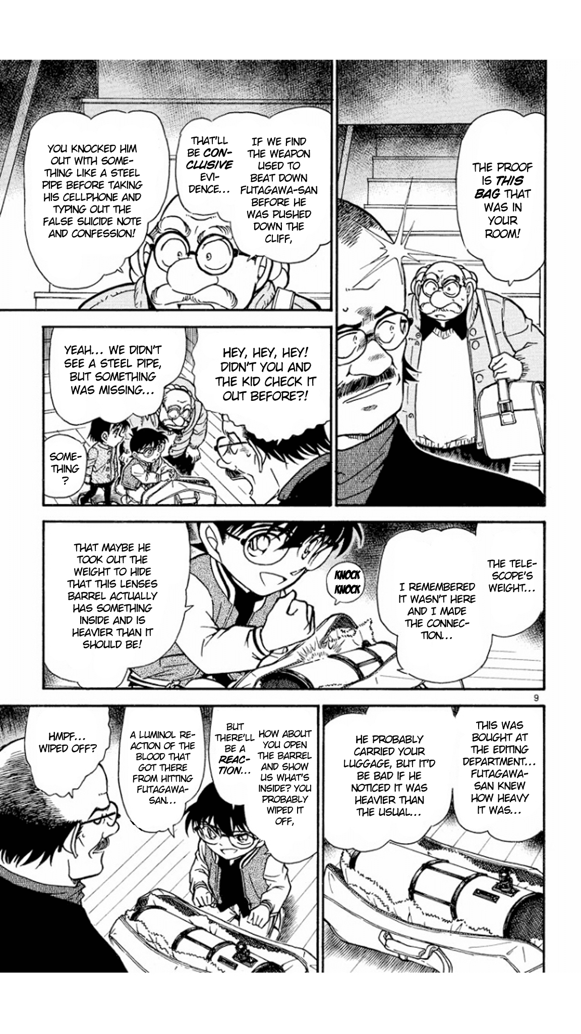 Detective Conan Chapter 469 page 10 - Chapter 469: The Stars Know It All