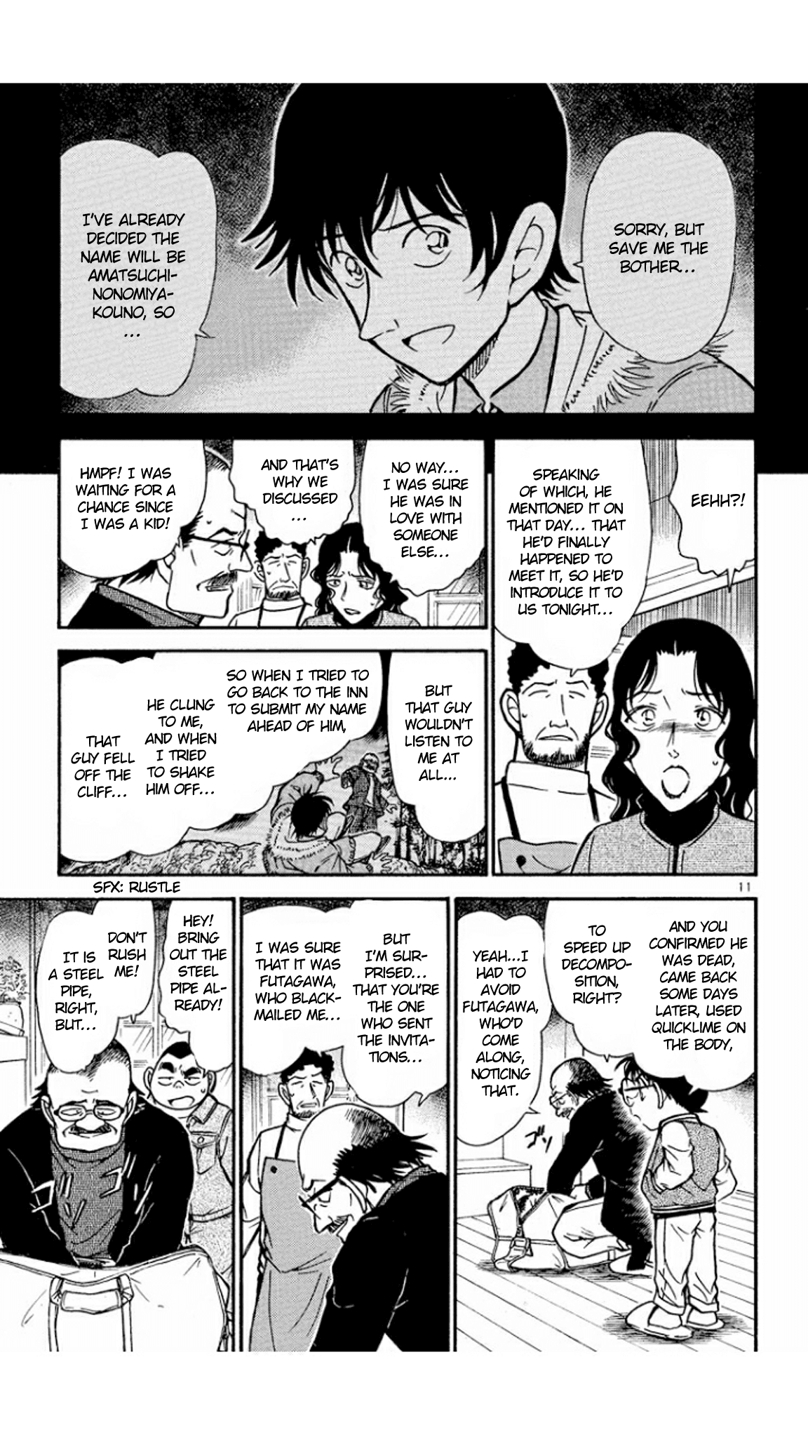 Detective Conan Chapter 469 page 12 - Chapter 469: The Stars Know It All