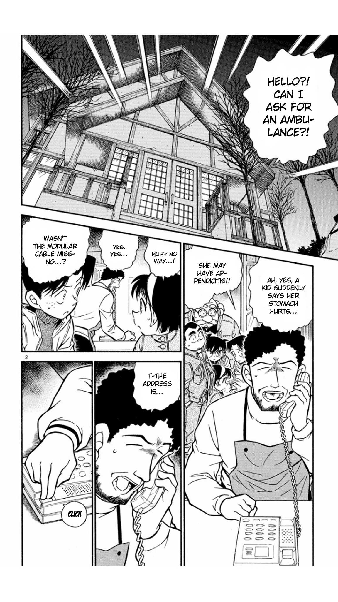 Detective Conan Chapter 469 page 3 - Chapter 469: The Stars Know It All