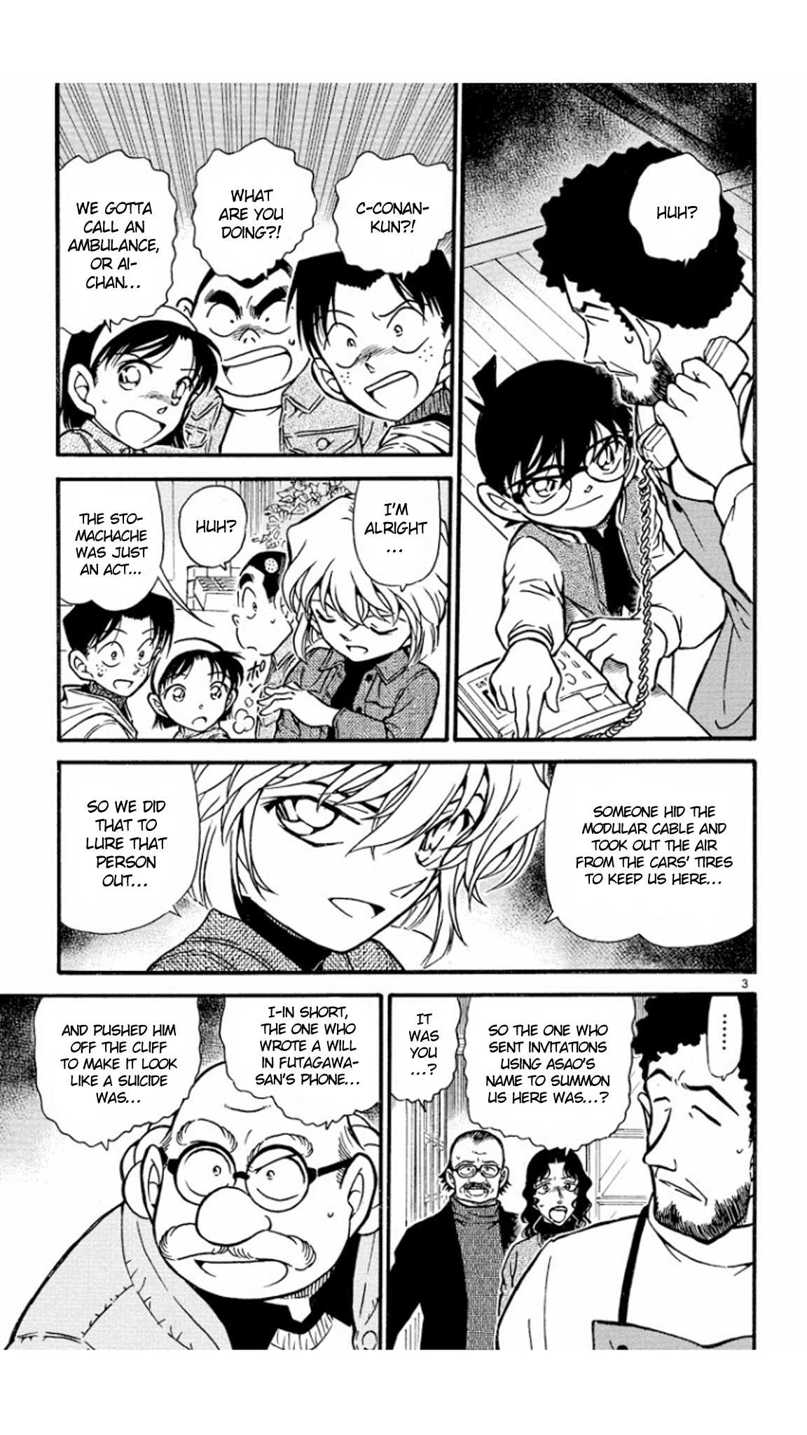 Detective Conan Chapter 469 page 4 - Chapter 469: The Stars Know It All