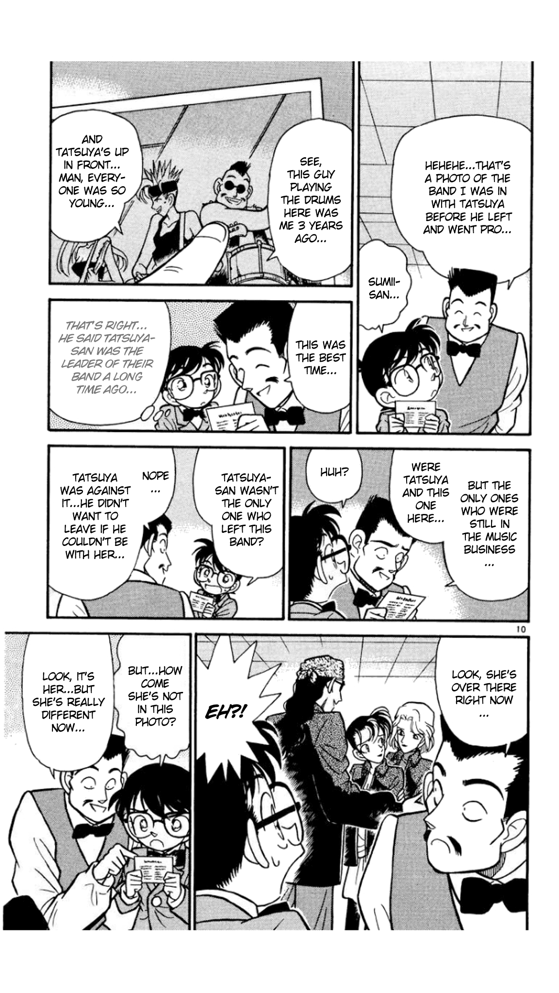 Detective Conan Chapter 47 page 11 - Chapter 47: The Mystery Hidden in the Song