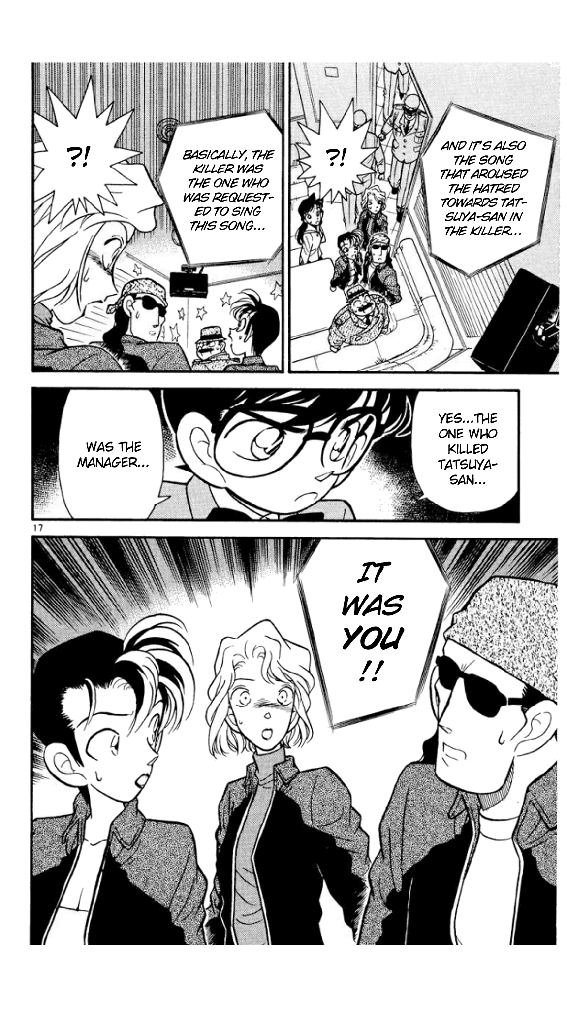 Detective Conan Chapter 47 page 18 - Chapter 47: The Mystery Hidden in the Song
