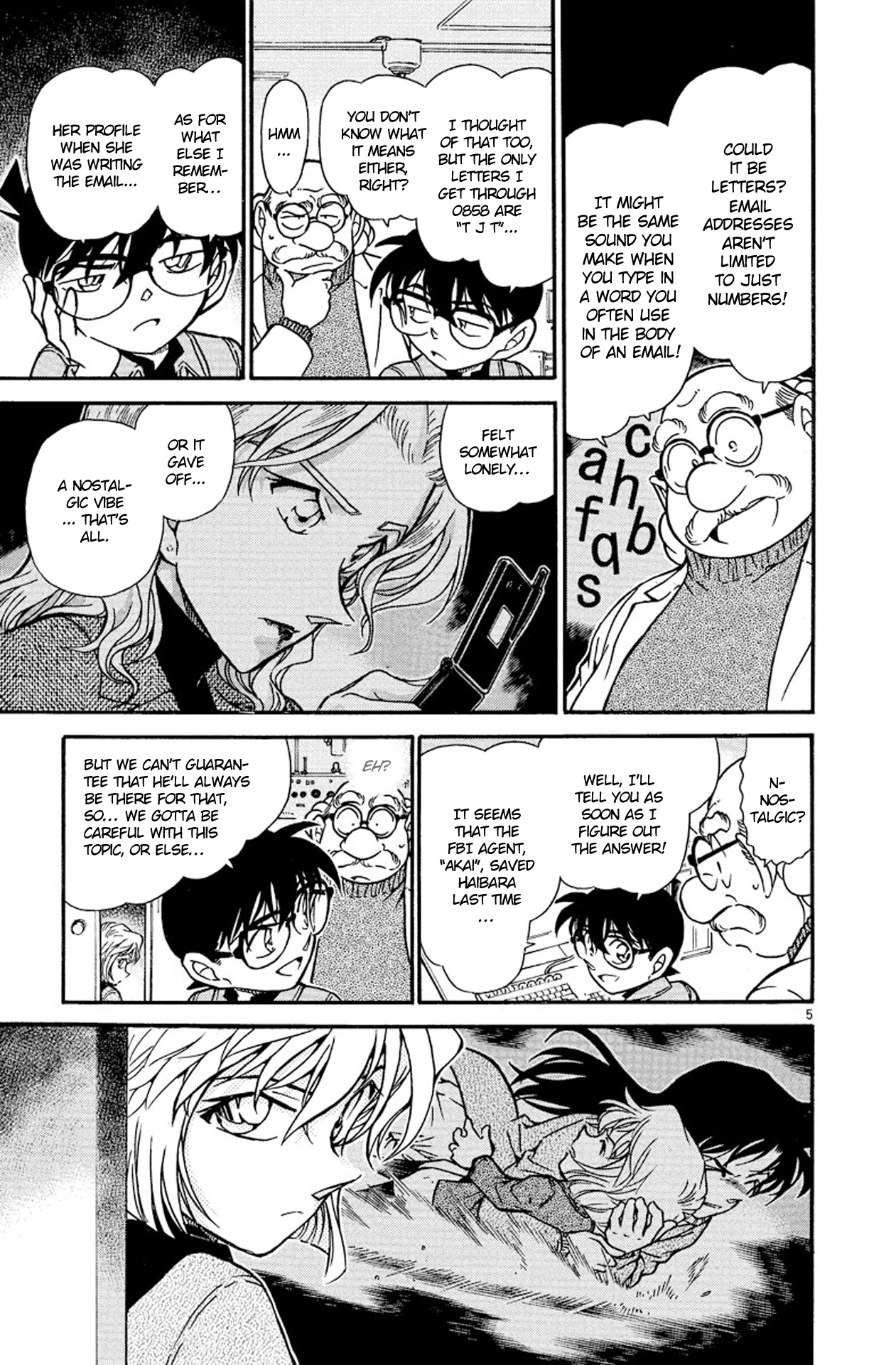 Detective Conan Chapter 470 page 6 - Chapter 470: Prelude