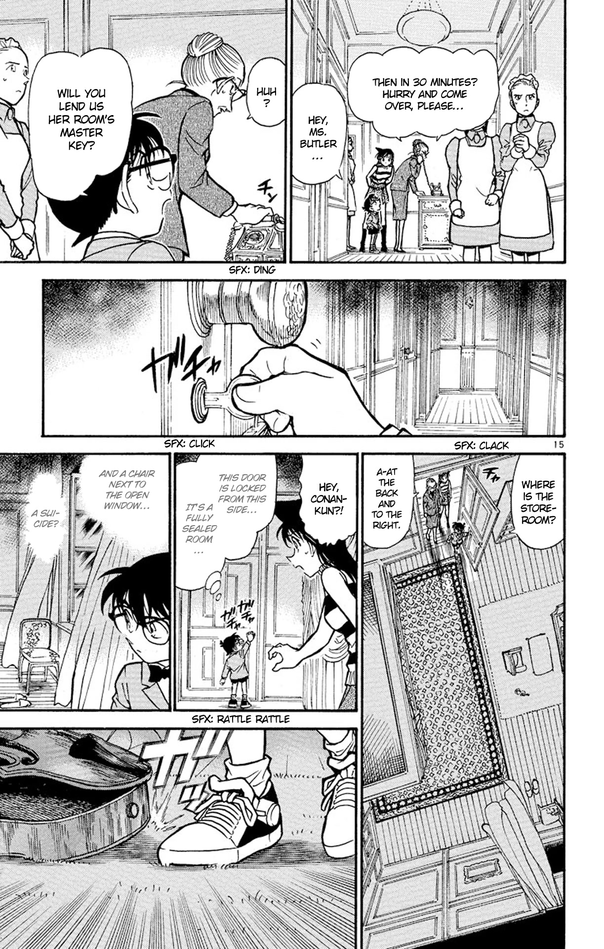 Detective Conan Chapter 472 page 16 - Chapter 472: Requiem