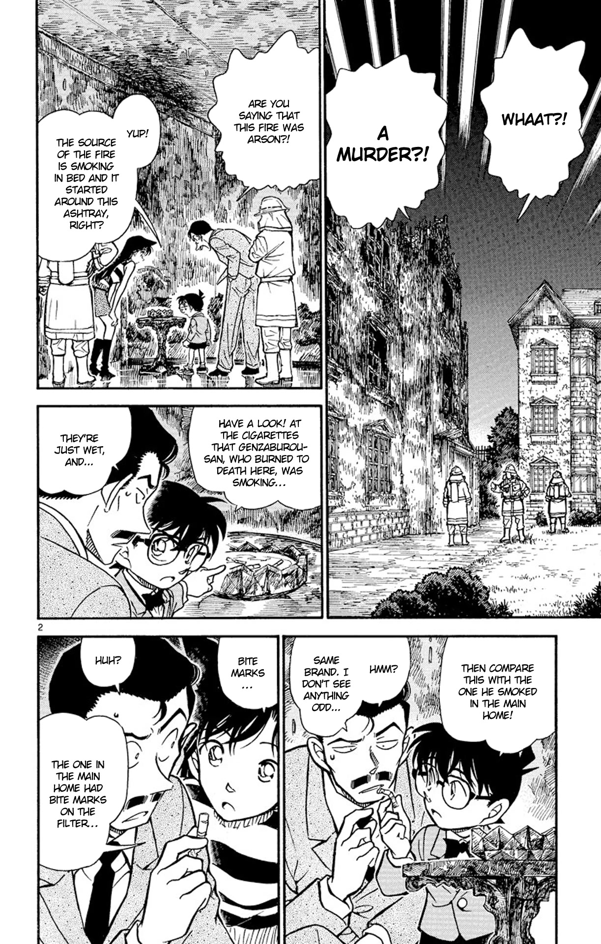 Detective Conan Chapter 472 page 3 - Chapter 472: Requiem
