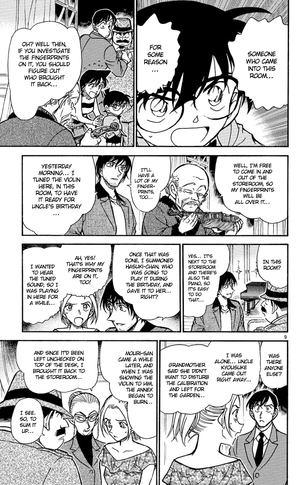 Detective Conan Chapter 473 page 10 - Chapter 473: Impromptu