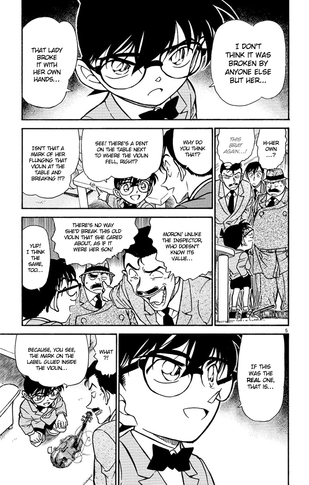 Detective Conan Chapter 473 page 6 - Chapter 473: Impromptu
