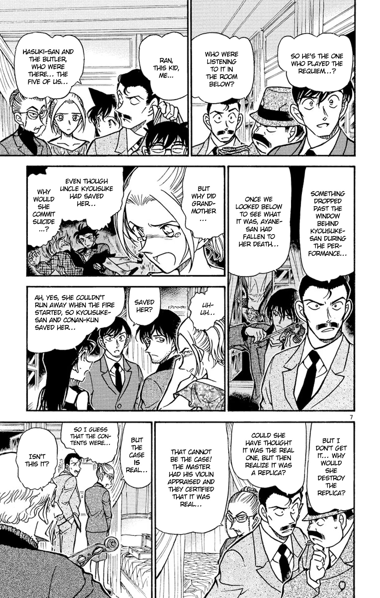 Detective Conan Chapter 473 page 8 - Chapter 473: Impromptu