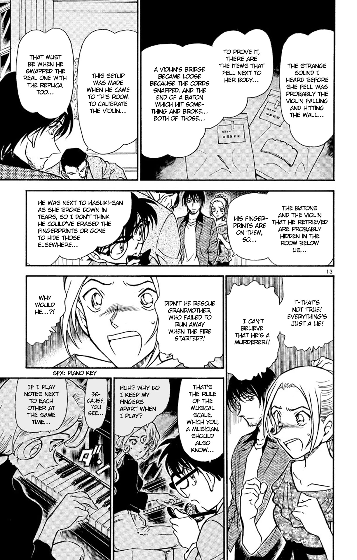 Detective Conan Chapter 474 page 14 - Chapter 474: Fantasia