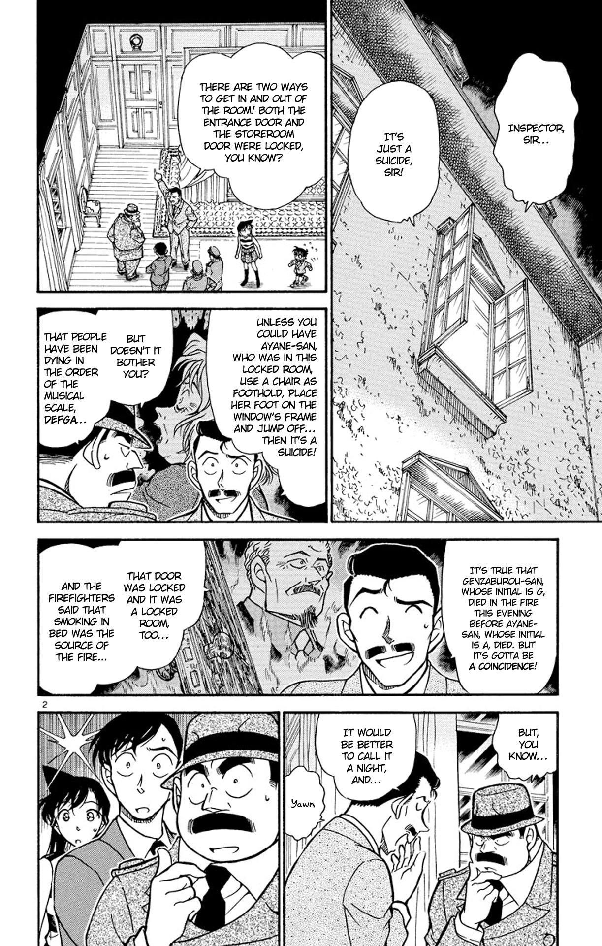 Detective Conan Chapter 474 page 3 - Chapter 474: Fantasia