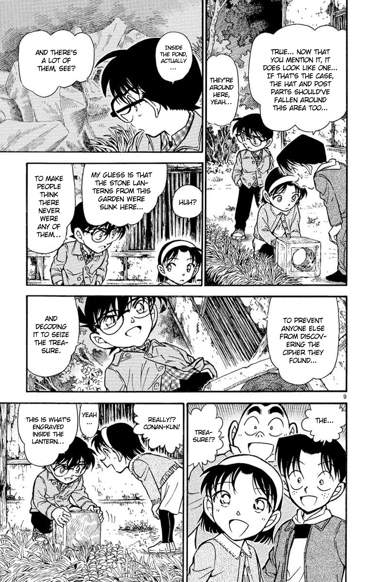 Detective Conan Chapter 475 page 10 - Chapter 475: Seal