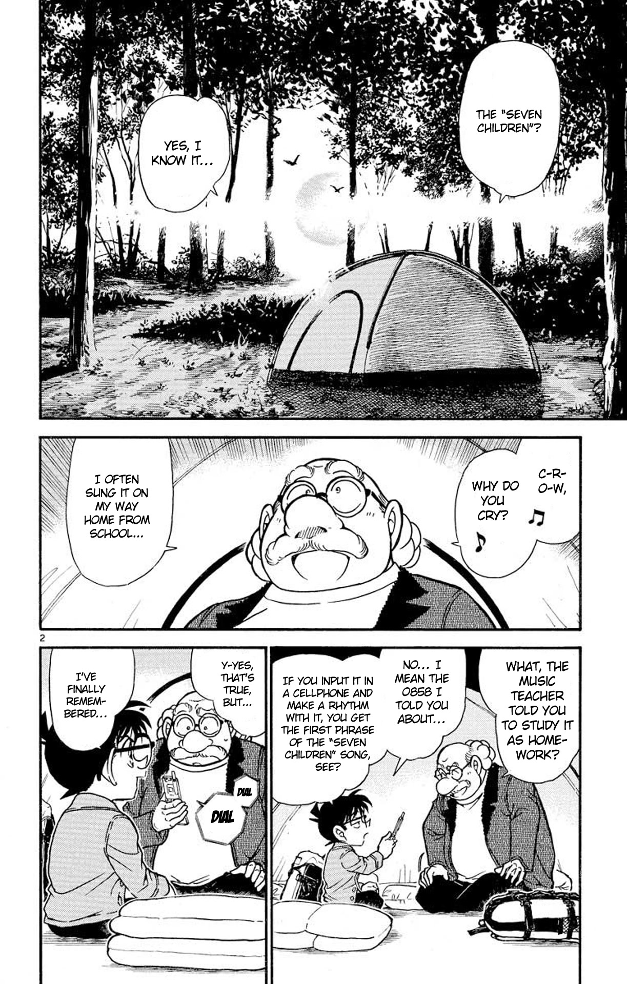 Detective Conan Chapter 475 page 3 - Chapter 475: Seal