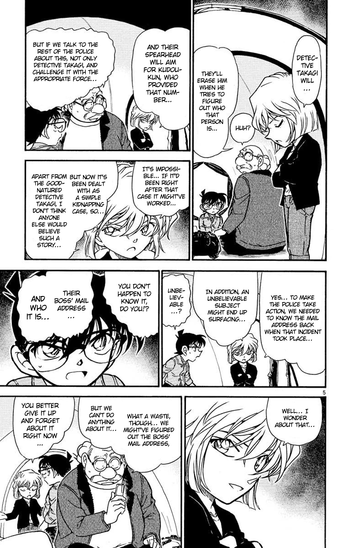 Detective Conan Chapter 475 page 6 - Chapter 475: Seal