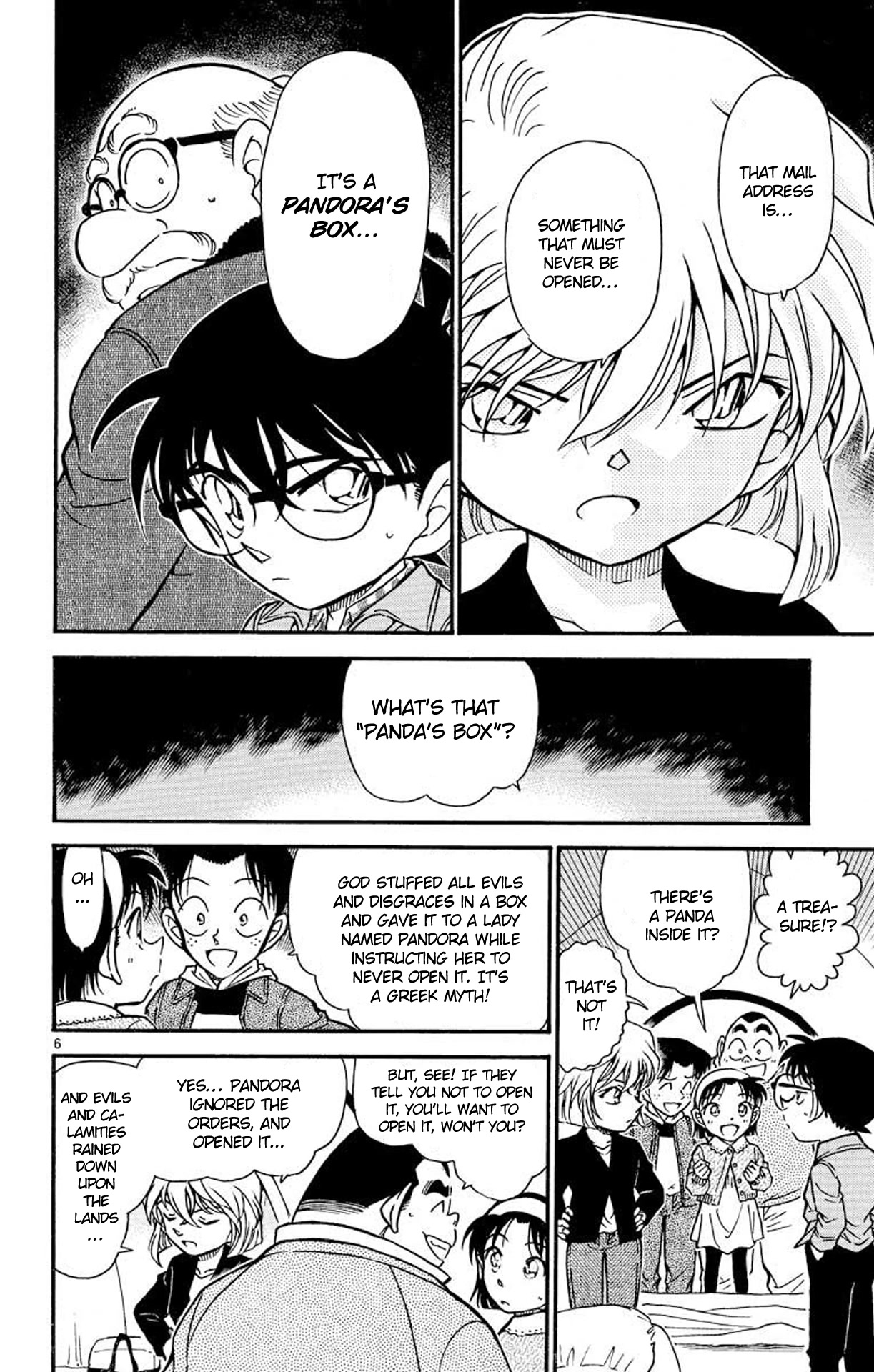 Detective Conan Chapter 475 page 7 - Chapter 475: Seal
