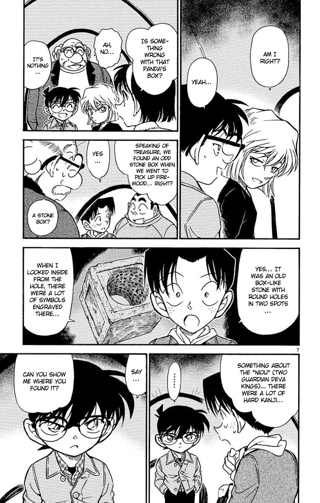 Detective Conan Chapter 475 page 8 - Chapter 475: Seal