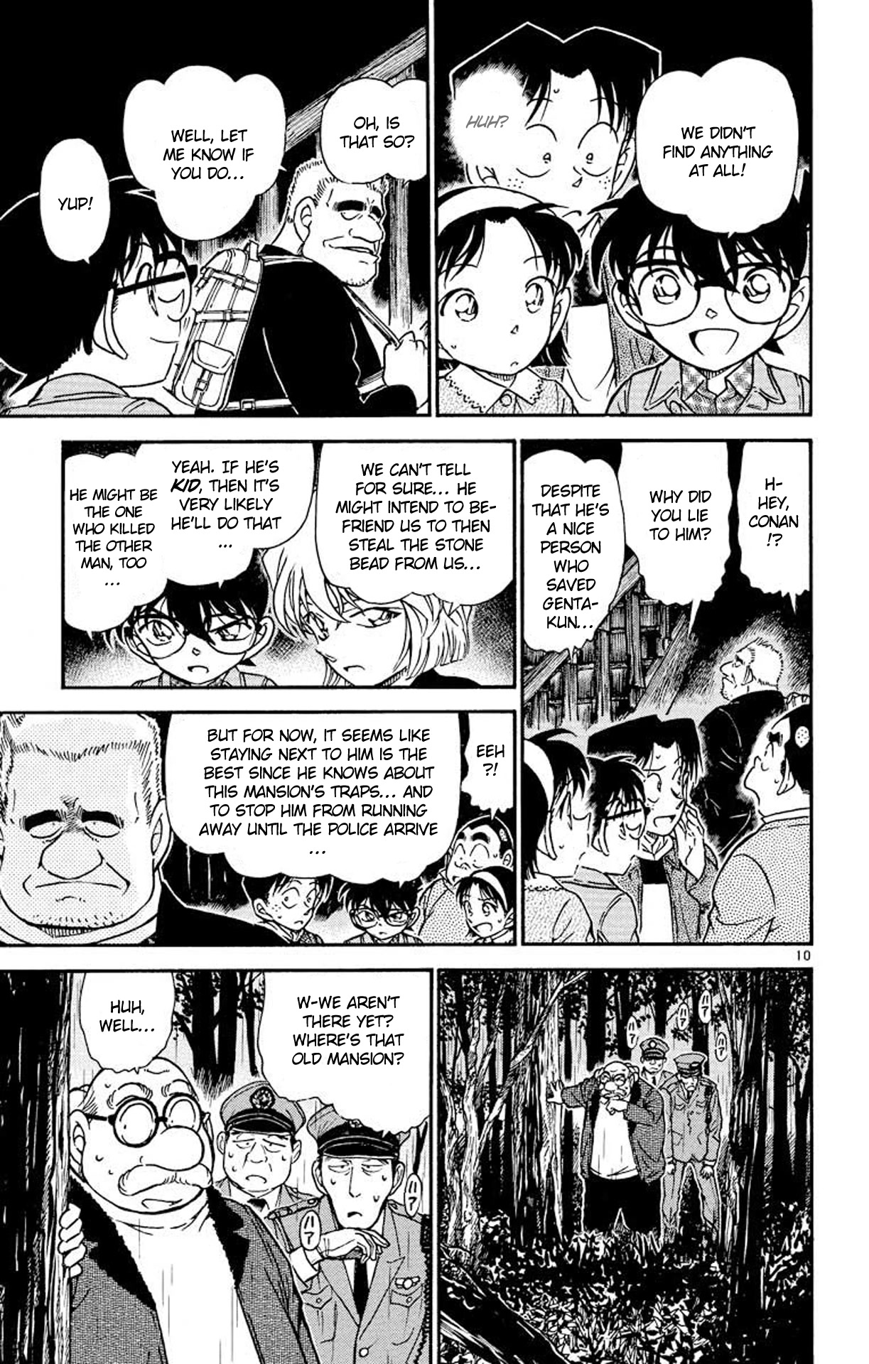 Detective Conan Chapter 476 page 11 - Chapter 476: Mechanism