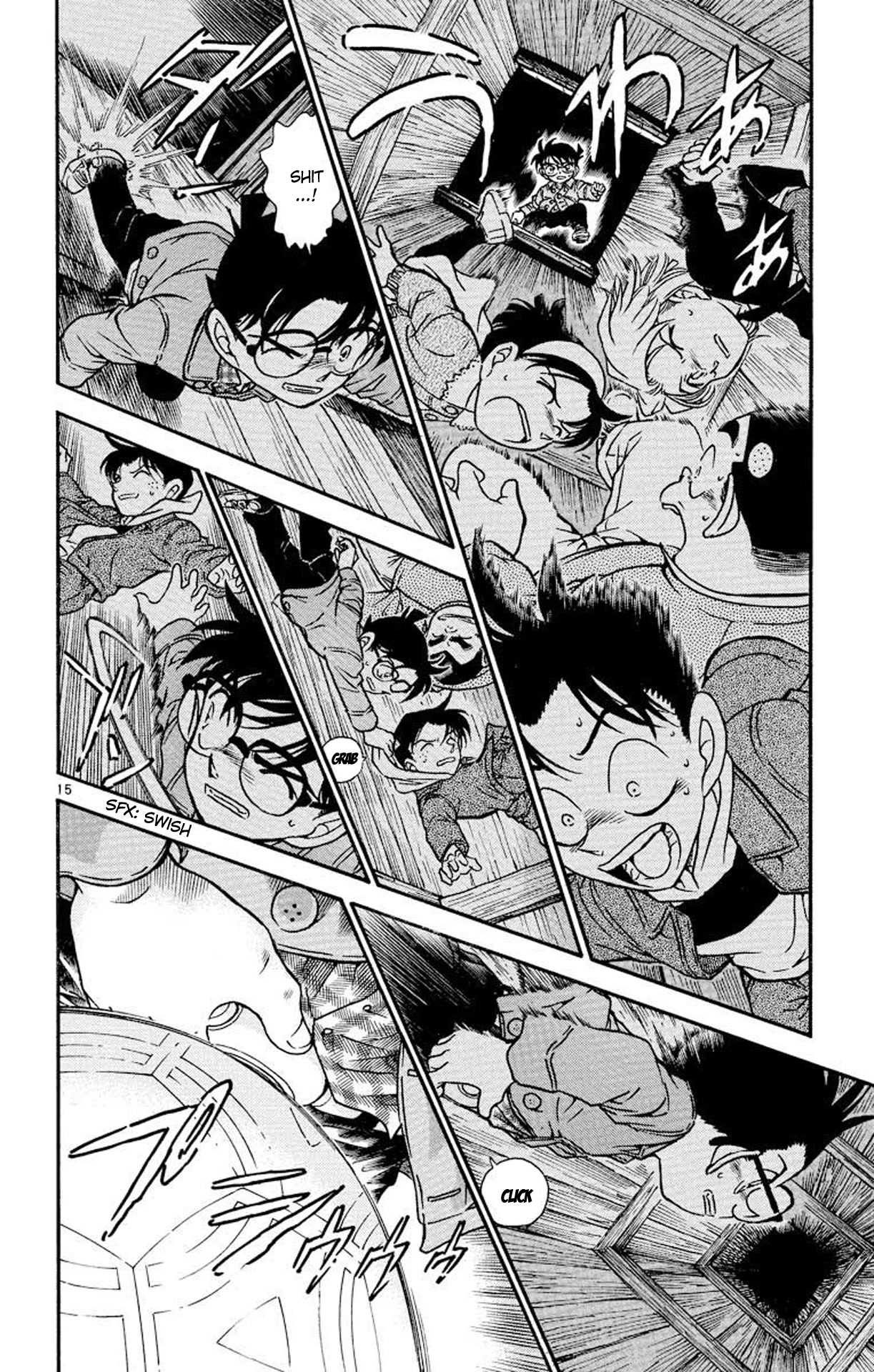 Detective Conan Chapter 476 page 16 - Chapter 476: Mechanism