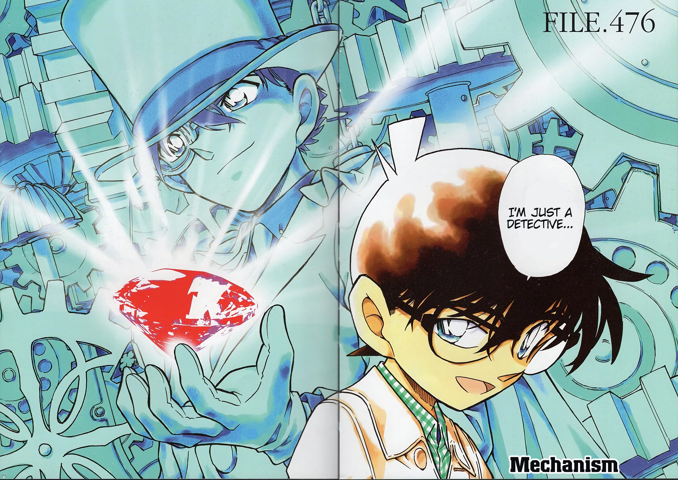 Detective Conan Chapter 476 page 3 - Chapter 476: Mechanism