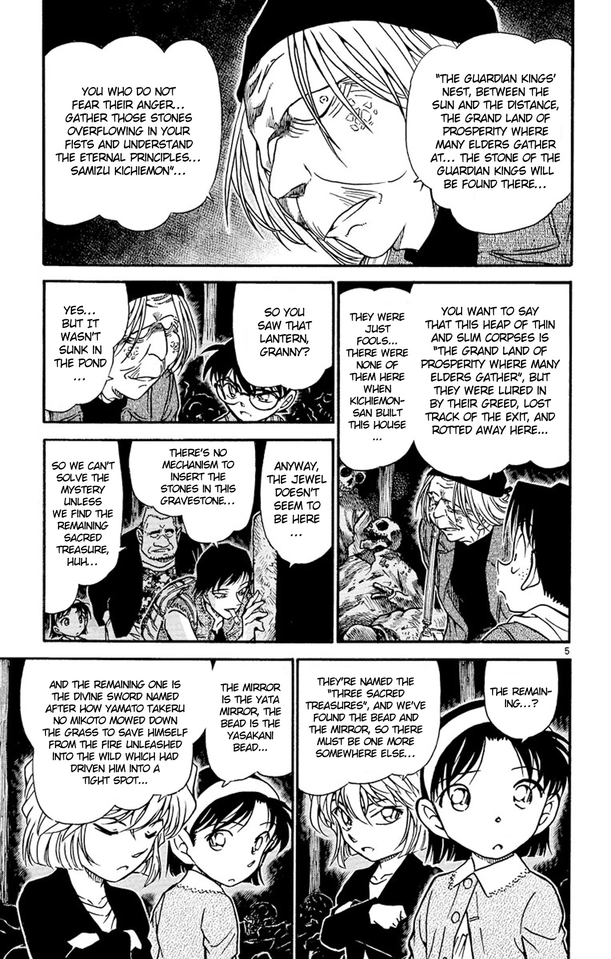 Detective Conan Chapter 477 page 6 - Chapter 477: Sacred Treasure