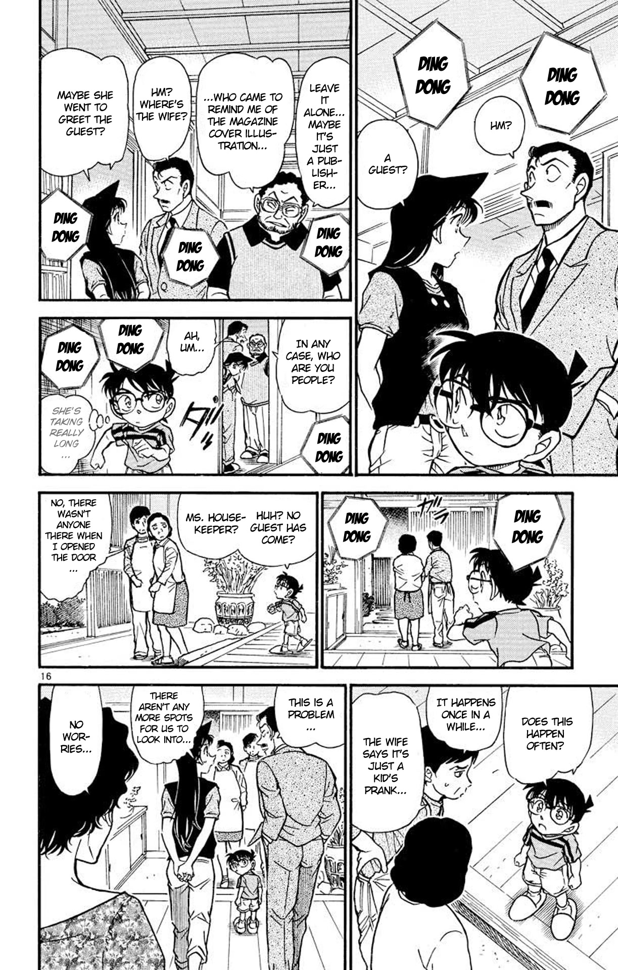 Detective Conan Chapter 479 page 17 - Chapter 479: The Suspicious Message
