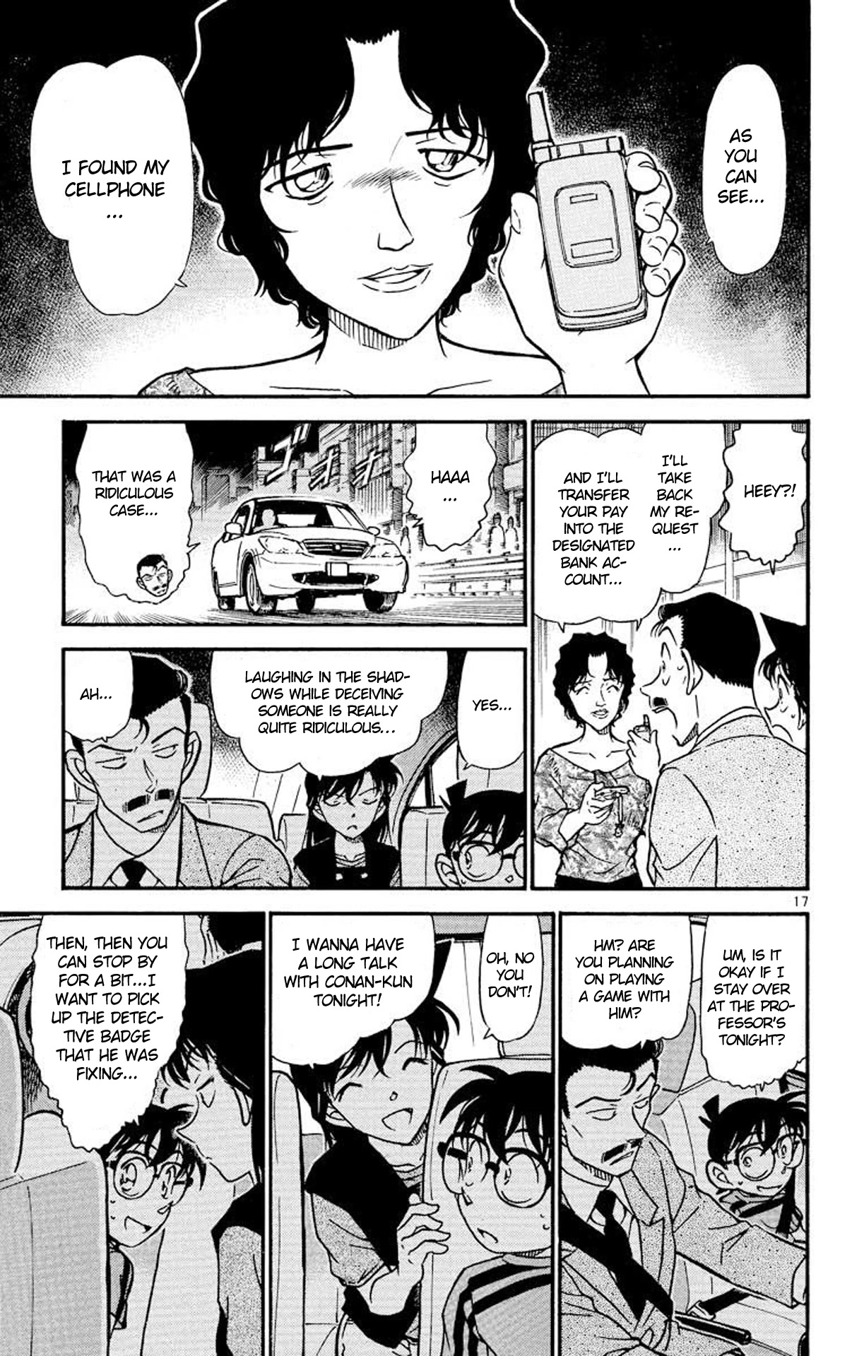 Detective Conan Chapter 479 page 18 - Chapter 479: The Suspicious Message