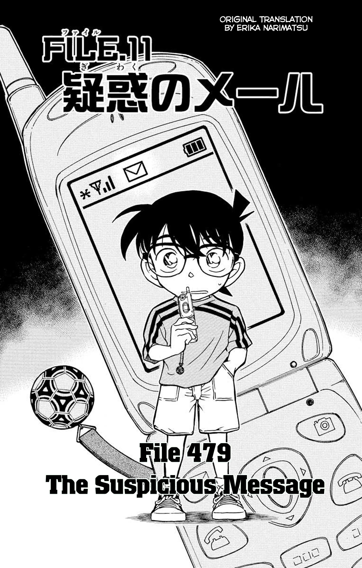 Detective Conan Chapter 479 page 2 - Chapter 479: The Suspicious Message