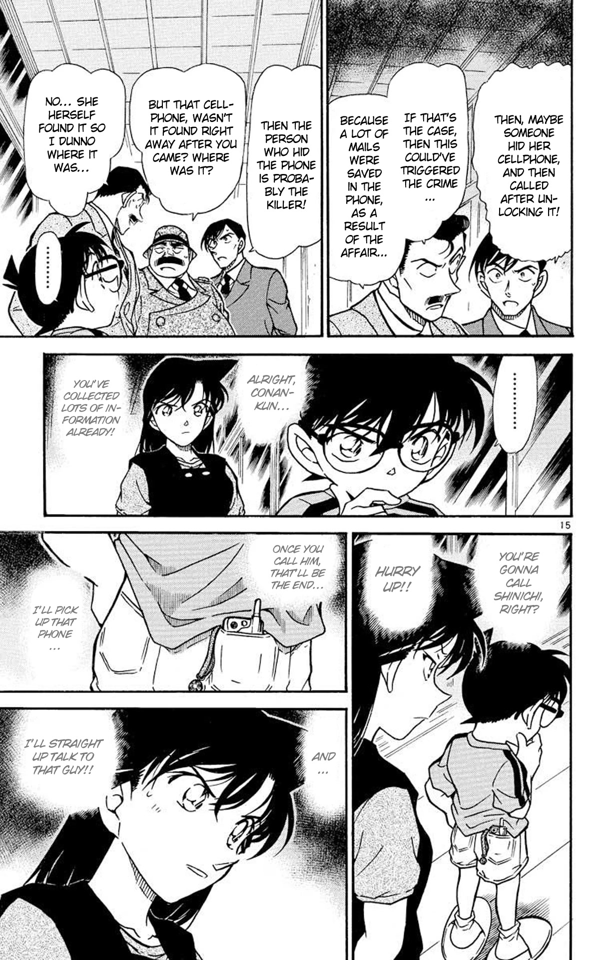 Detective Conan Chapter 480 page 16 - Chapter 480: Suspicious Deduction