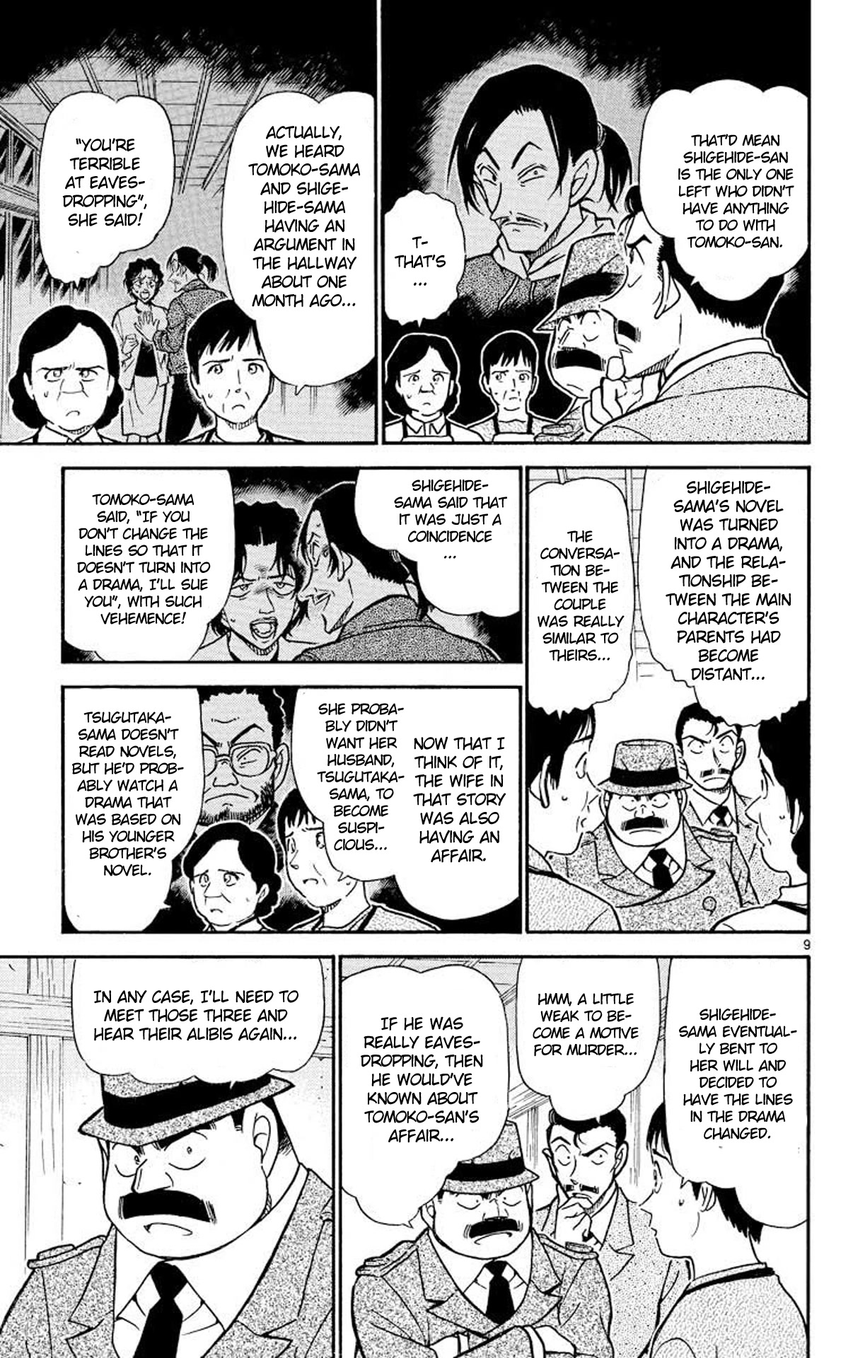 Detective Conan Chapter 481 page 10 - Chapter 481: The Suspicious Alibis