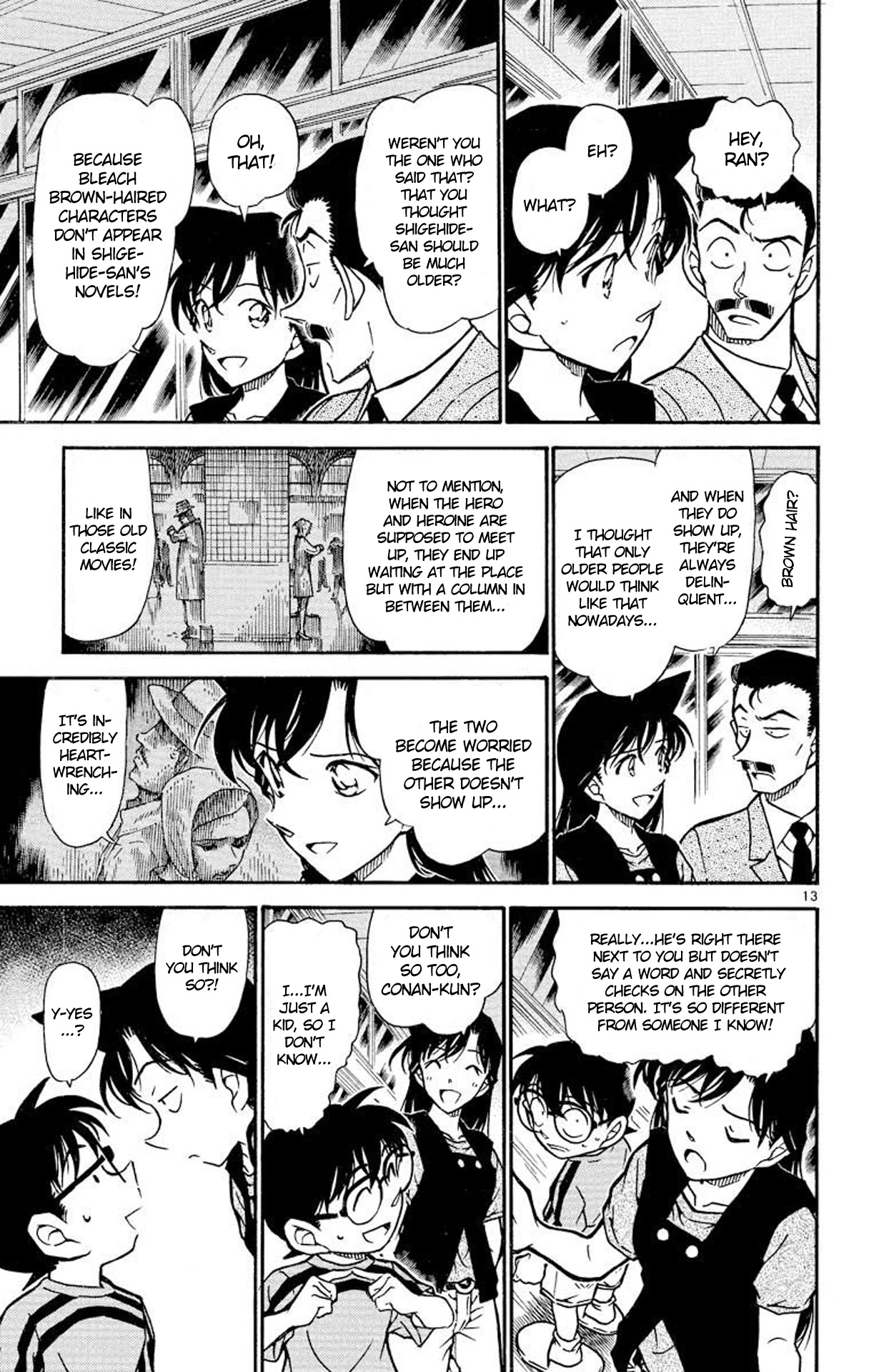 Detective Conan Chapter 481 page 14 - Chapter 481: The Suspicious Alibis