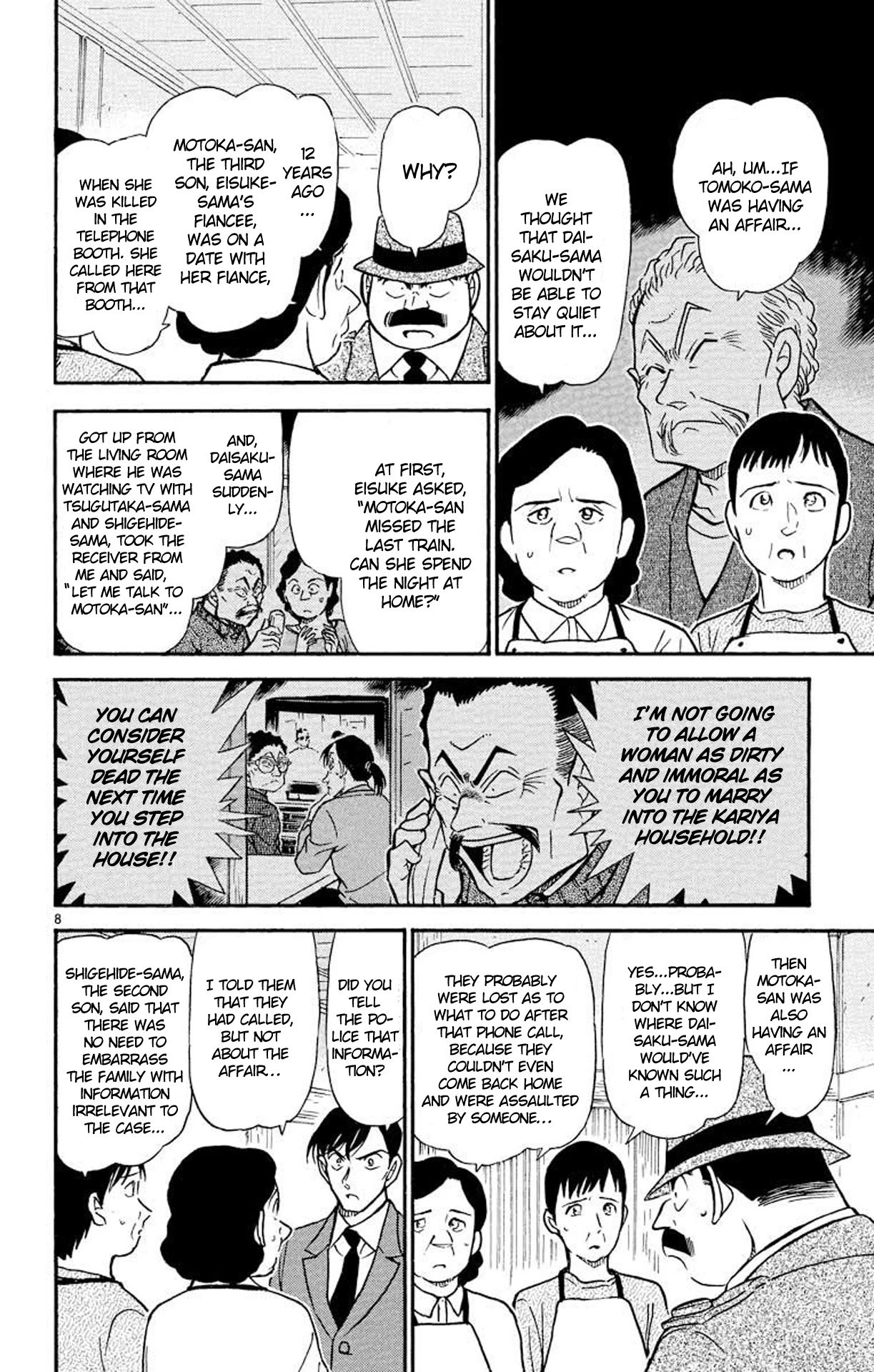 Detective Conan Chapter 481 page 9 - Chapter 481: The Suspicious Alibis