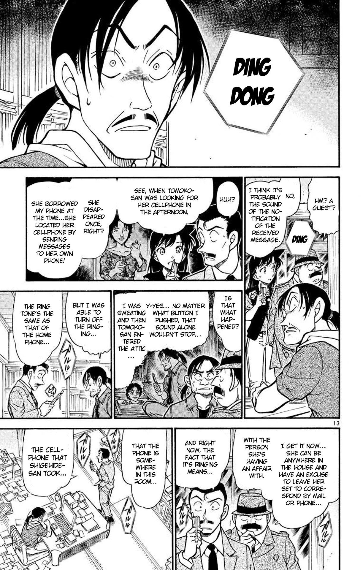 Detective Conan Chapter 482 page 14 - Chapter 482: The Suspicious Truth