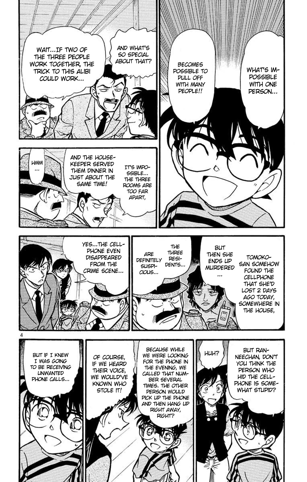 Detective Conan Chapter 482 page 5 - Chapter 482: The Suspicious Truth