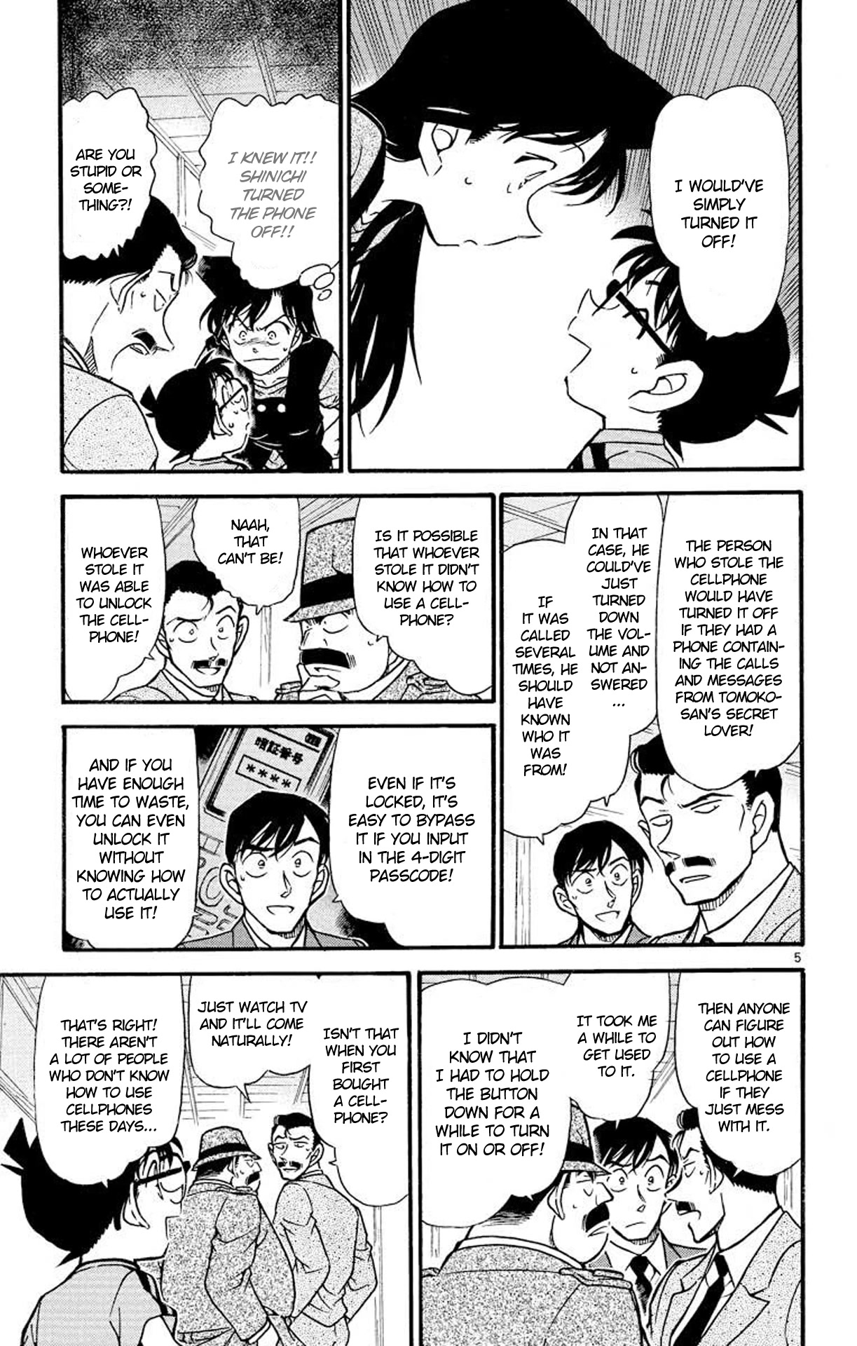 Detective Conan Chapter 482 page 6 - Chapter 482: The Suspicious Truth