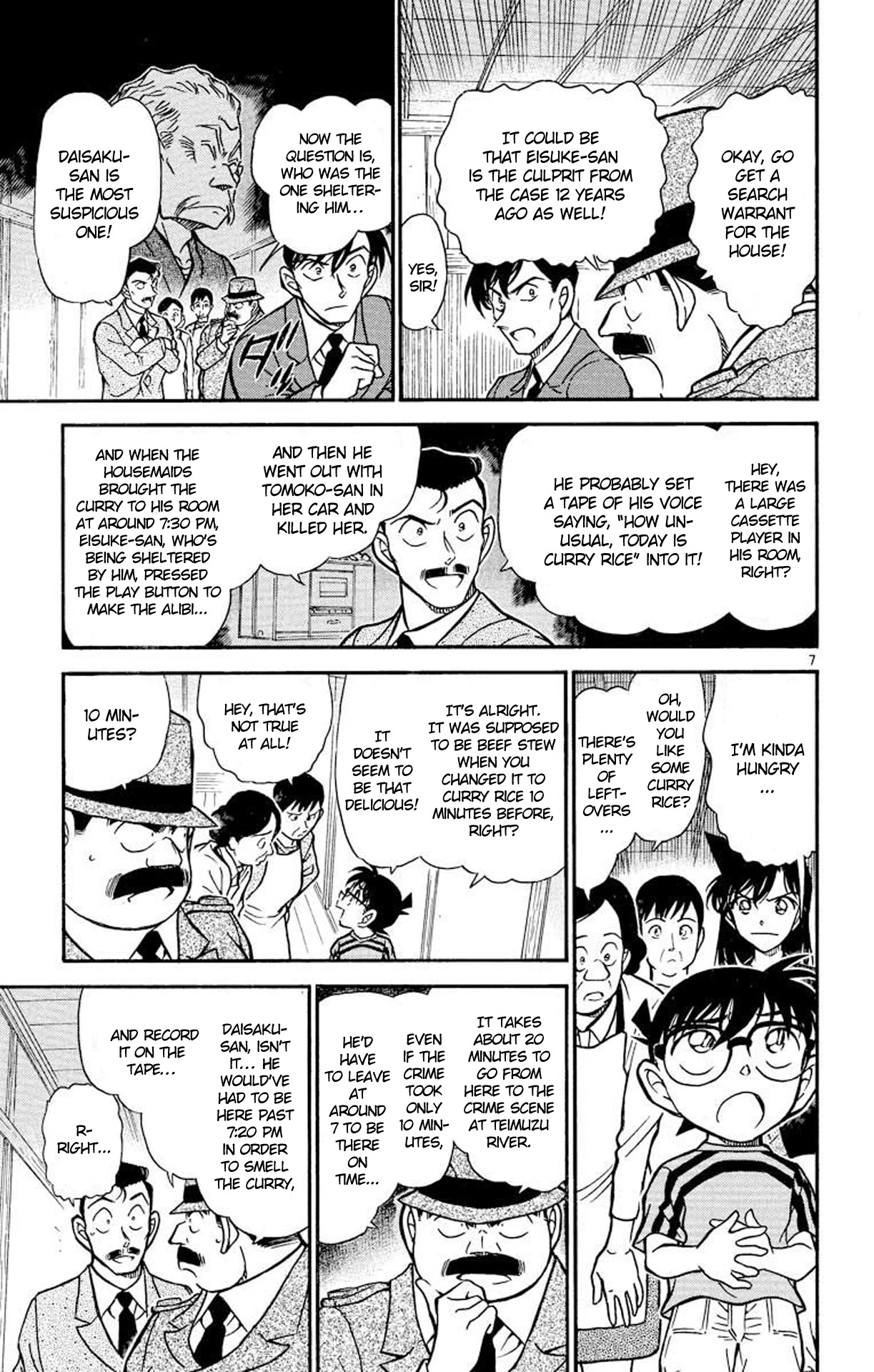 Detective Conan Chapter 482 page 8 - Chapter 482: The Suspicious Truth