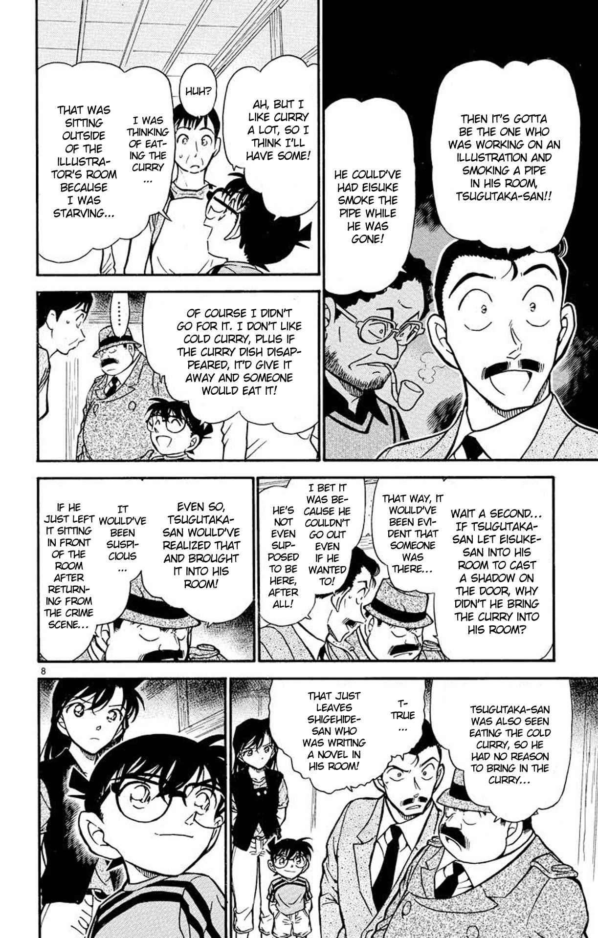 Detective Conan Chapter 482 page 9 - Chapter 482: The Suspicious Truth