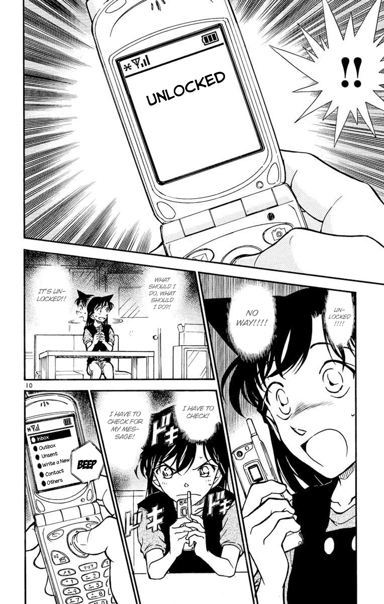Detective Conan Chapter 483 page 11 - Chapter 483: Unlocking It!
