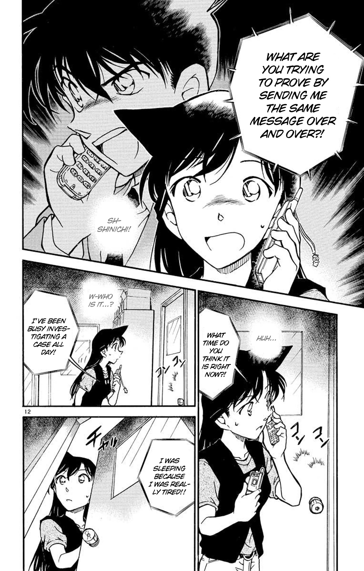 Detective Conan Chapter 483 page 13 - Chapter 483: Unlocking It!