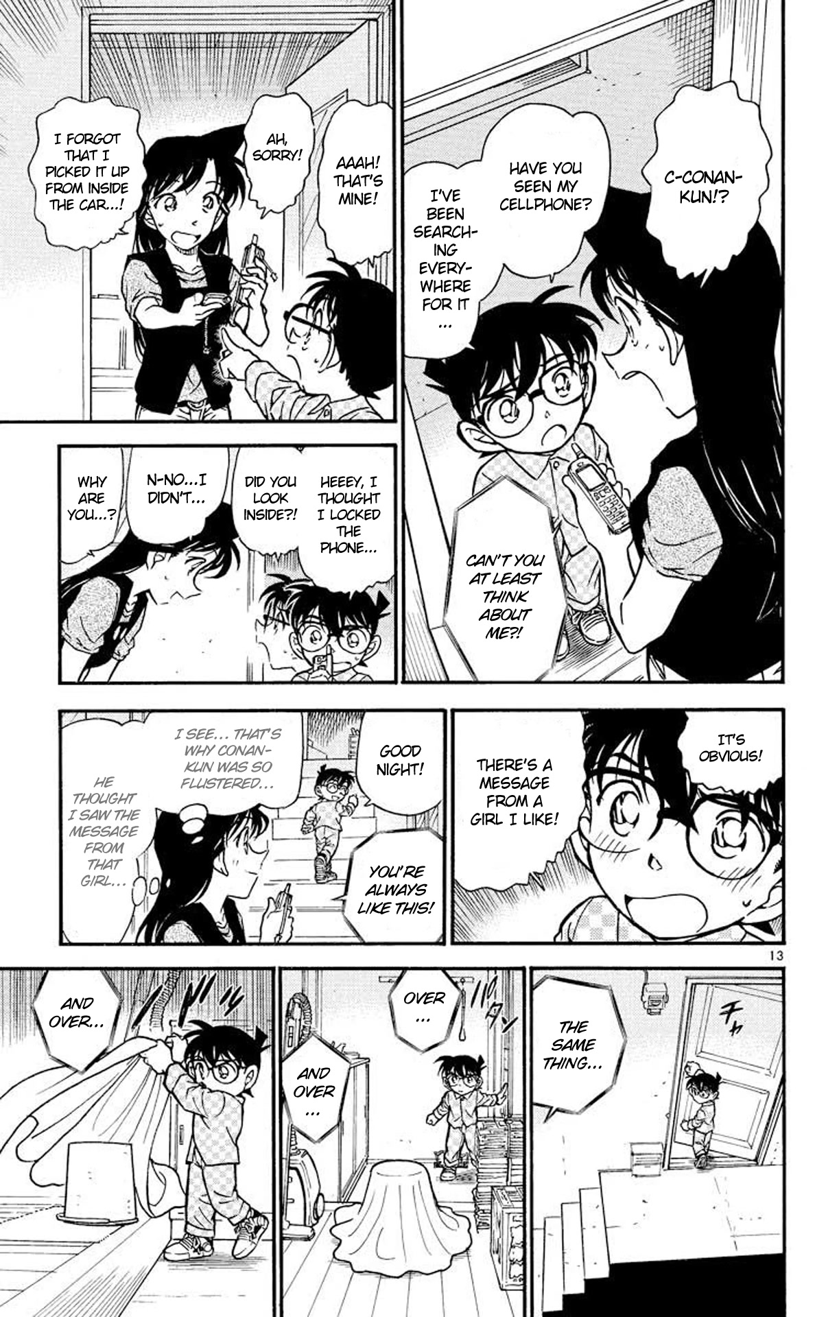 Detective Conan Chapter 483 page 14 - Chapter 483: Unlocking It!
