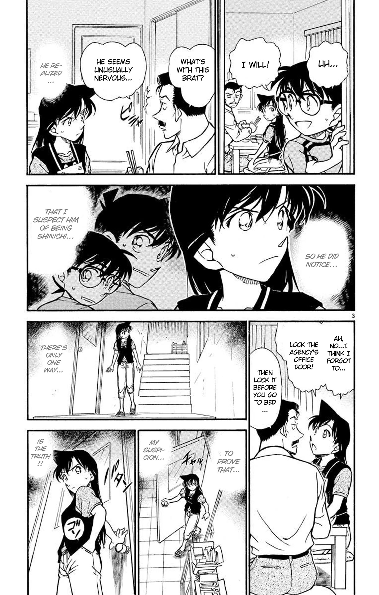 Detective Conan Chapter 483 page 4 - Chapter 483: Unlocking It!
