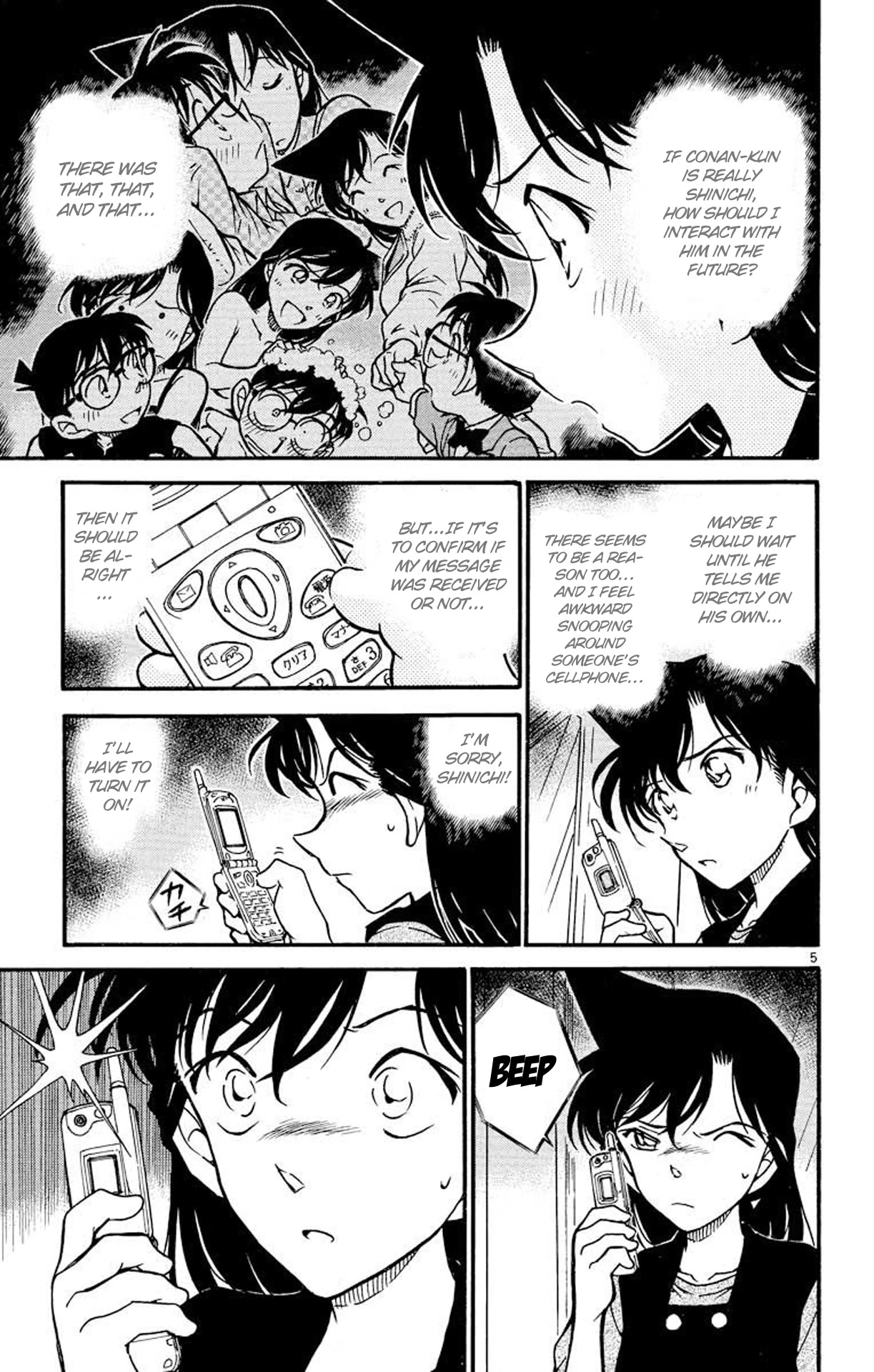 Detective Conan Chapter 483 page 6 - Chapter 483: Unlocking It!