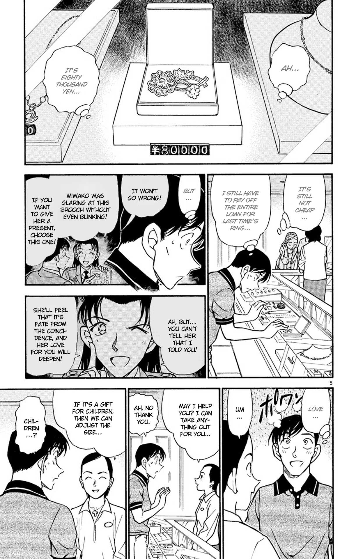 Detective Conan Chapter 484 page 6 - Chapter 484: From Him to Her