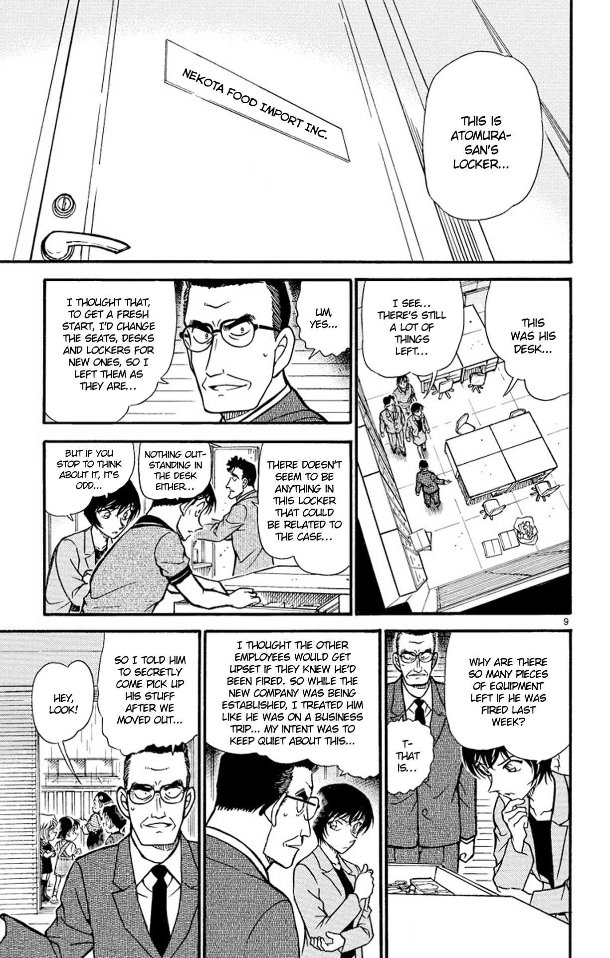 Detective Conan Chapter 485 page 10 - Chapter 485: From Suicide to Murder