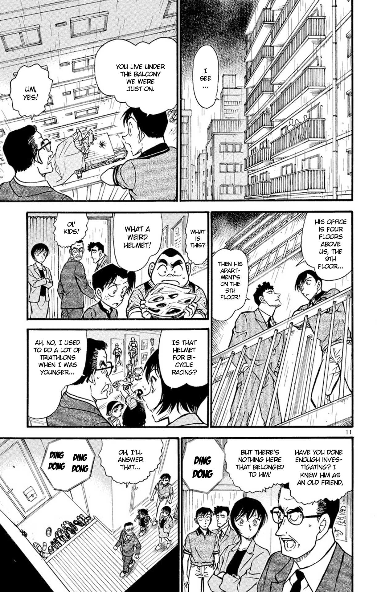Detective Conan Chapter 485 page 12 - Chapter 485: From Suicide to Murder