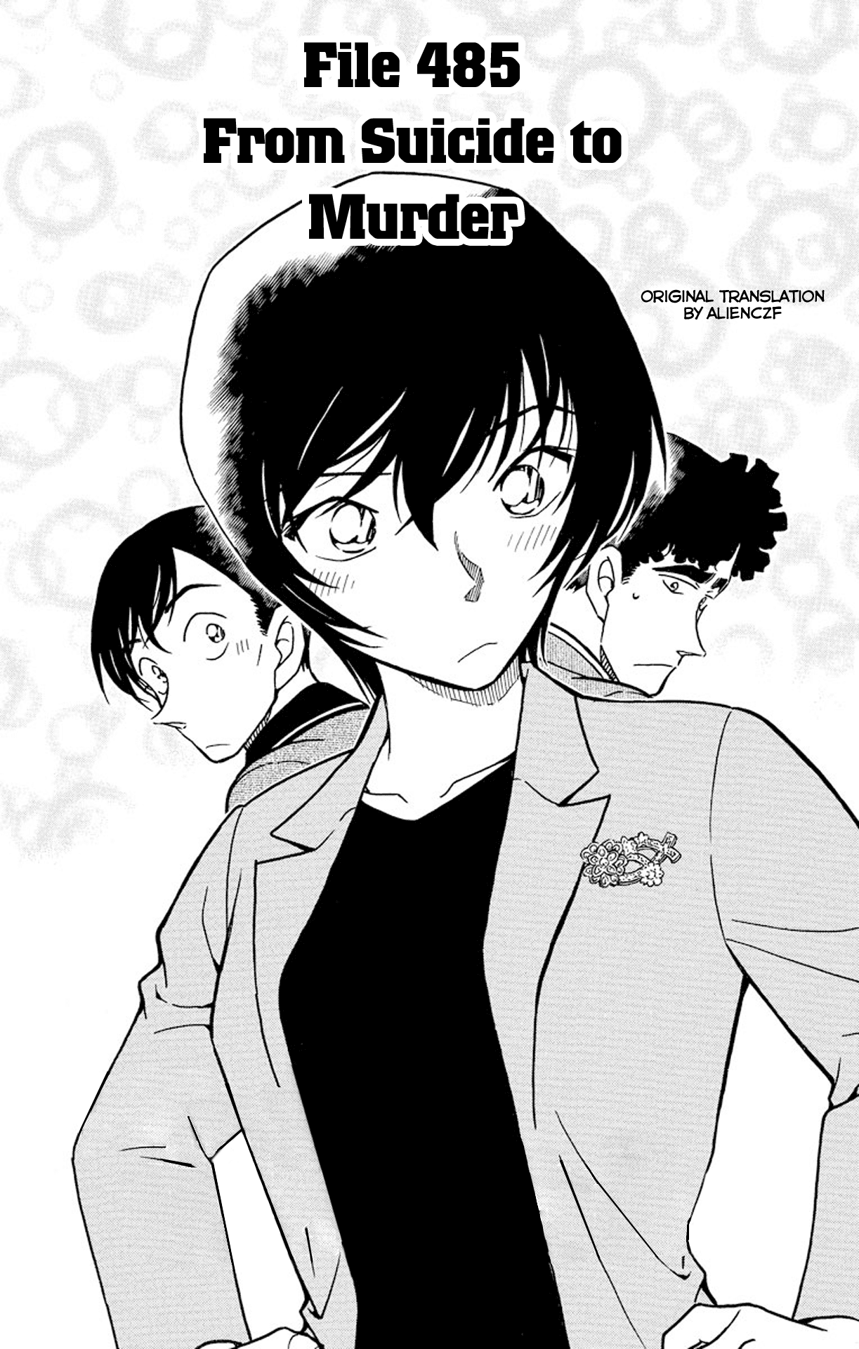 Detective Conan Chapter 485 page 2 - Chapter 485: From Suicide to Murder